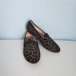 Steven by Steven Madden studded leopard loafers B2